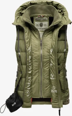 Marikoo Bodywarmers Bodywarmer Taisaa Dames Kaki -Kleding Verkoop Winkel 056ae9c4c2a37e4a2c12c9492ca0c8b7 scaled