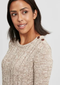 OXMO Fijngebreide Truien Trui Phia Dames Beige -Kleding Verkoop Winkel 0b79b5305b580f712b87491fbfff8e3e scaled