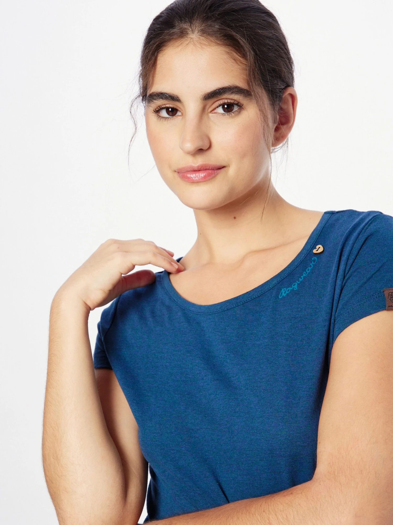 Ragwear T-shirts Shirt MINTT Dames Blauw / Aqua 2 Ragwear T-shirts Shirt MINTT Dames Blauw / Aqua - Afbeelding 2