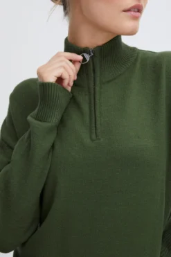 OXMO Coltruien Trui Dames Donkergroen 10 OXMO Coltruien Trui Dames Donkergroen -Kleding Verkoop Winkel 0d736f3feadeda8e58e998e58d962a92 scaled