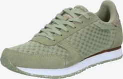 Woden Running Sneakers Sneakers Laag Ydun Suede Mesh II Dames Grasgroen