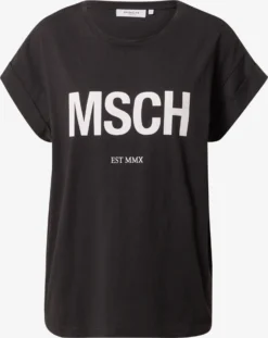 MOSS COPENHAGEN T-shirts Shirt Alva Dames Zwart