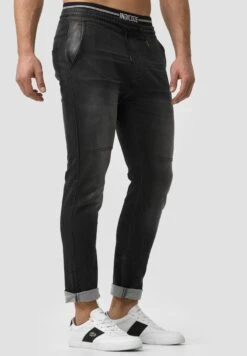 Indicode Jeans Pantalons Slimfit Broek Fabrizio Heren Zwart -Kleding Verkoop Winkel 15dfb3bf438d7980fc35cddc6038c291 scaled