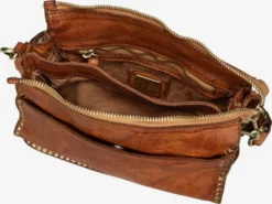 Campomaggi Schoudertassen Schoudertas Kura Dames Cognac -Kleding Verkoop Winkel 16875792bcfb0f461fae72ee935e5f37