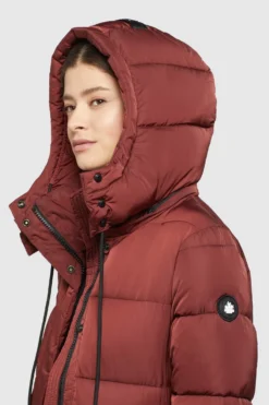 Khujo Wintermantels Wintermantel HAZELLE Dames Roestrood -Kleding Verkoop Winkel 17fd68fed07b23dc019b15767fadc8eb scaled