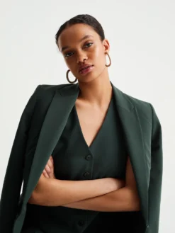 WE FASHION Klassieke Blazers Gilet Dames Donkergroen 11 WE FASHION Klassieke Blazers Gilet Dames Donkergroen -Kleding Verkoop Winkel 19080cfac0835a14cca2b5362182aca6 scaled