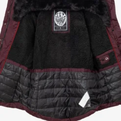 Marikoo Winterjassen Winterjas Lotusblüte Dames Bourgogne 10 Marikoo Winterjassen Winterjas Lotusblüte Dames Bourgogne -Kleding Verkoop Winkel 1f6a9c69e58cc91cb9fc598bdd8ce793