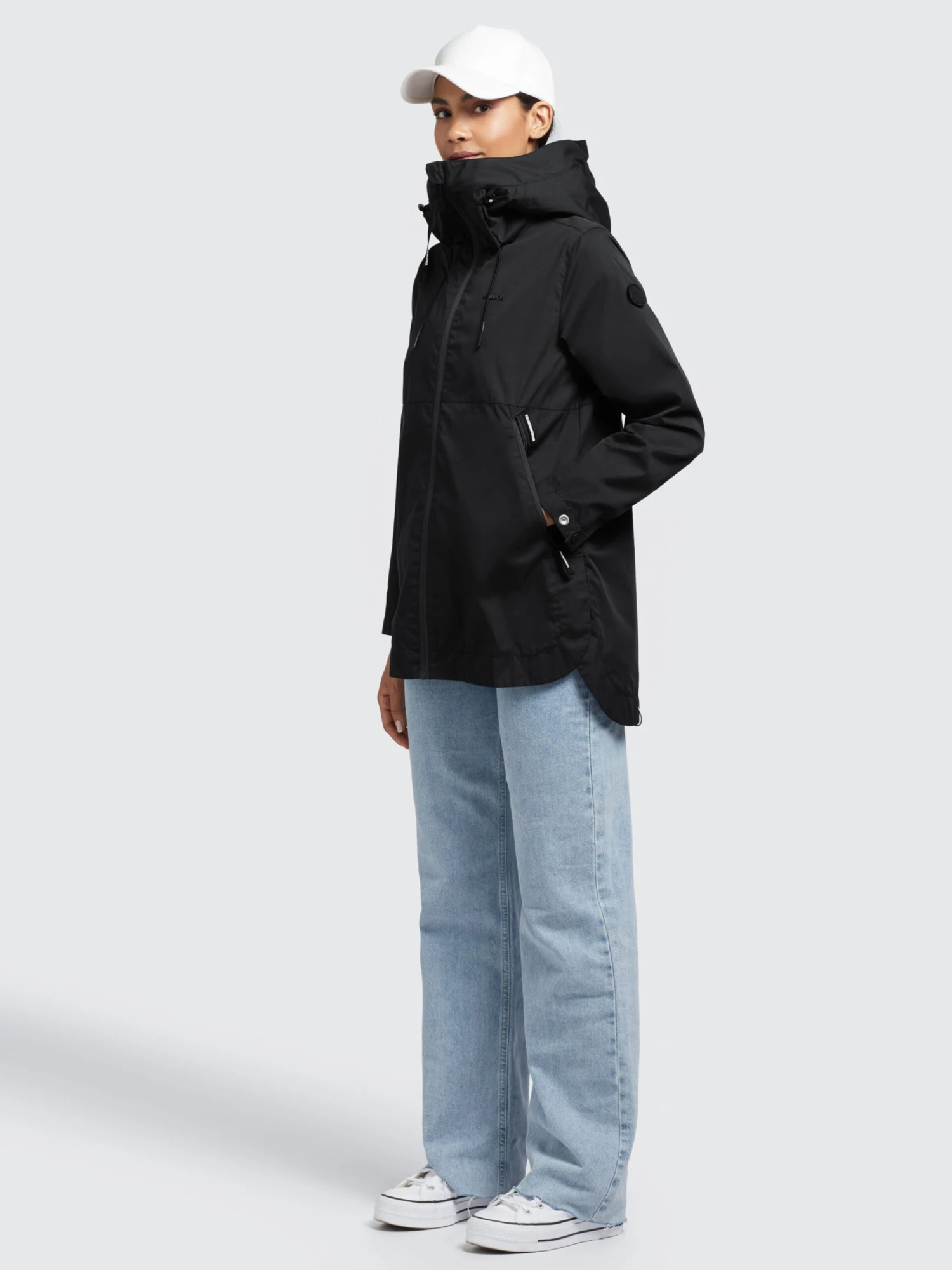 Khujo Tussenjassen Tussenjas Corry Dames Zwart 2 Khujo Tussenjassen Tussenjas Corry Dames Zwart - Afbeelding 2