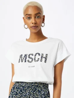 MOSS COPENHAGEN T-shirts Shirt Alva Dames Wit -Kleding Verkoop Winkel 228f182dfc65b554f215d20b47b999ef scaled