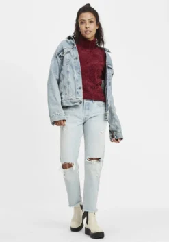 OXMO Fijngebreide Truien Trui Estella Dames Rood -Kleding Verkoop Winkel 22b68c5133c0c8efbdde2400fd4fb79d scaled