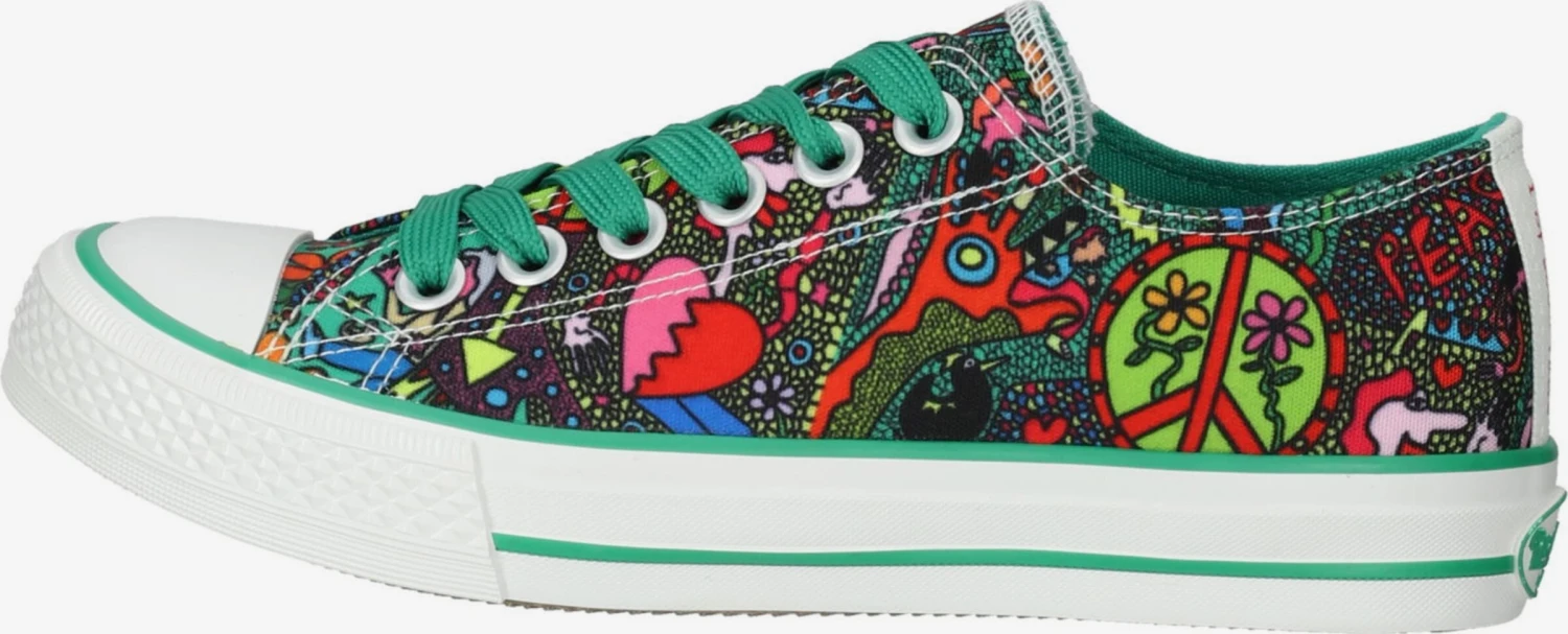 Dockers By Gerli Casual Sneakers Sneakers Laag Dames Groen / Lichtgroen 2 Dockers By Gerli Casual Sneakers Sneakers Laag Dames Groen / Lichtgroen - Afbeelding 2