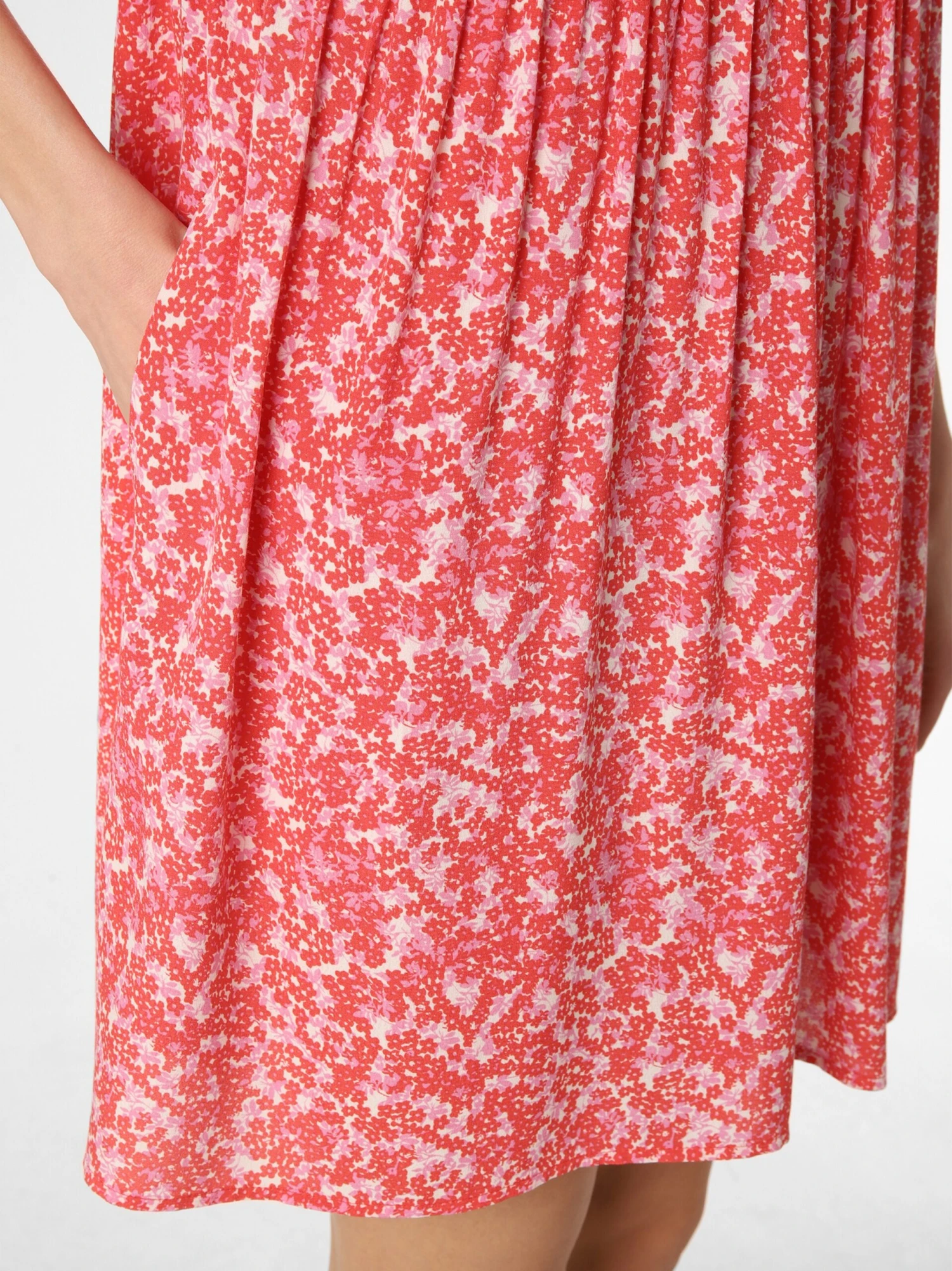 Marie Lund Zomerjurken Zomerjurk Dames Rood 3 Marie Lund Zomerjurken Zomerjurk Dames Rood - Afbeelding 3