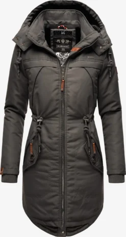 Marikoo Parkas Winterparka Kamii Dames Grijs