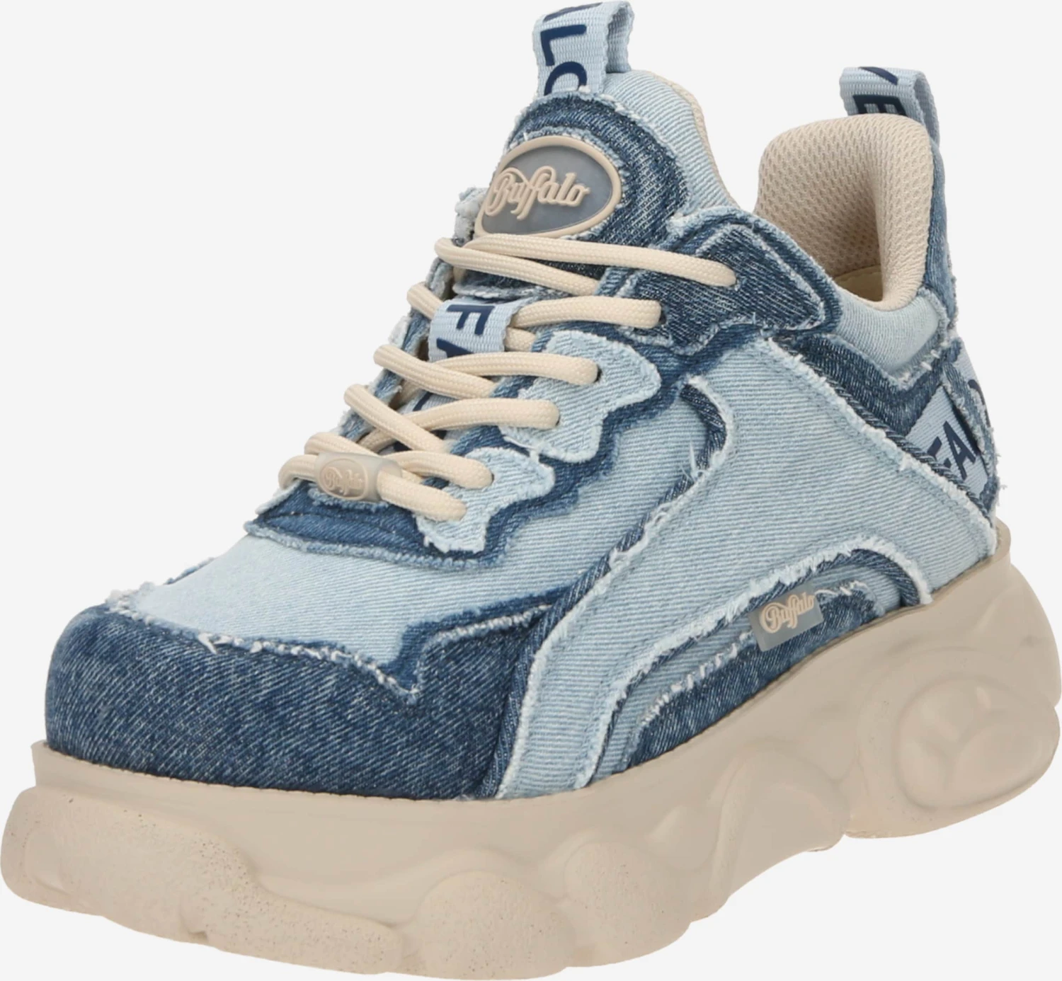 Buffalo Fashion Sneakers Sneakers Laag CLD CHAI Dames Lichtblauw 1 Buffalo Fashion Sneakers Sneakers Laag CLD CHAI Dames Lichtblauw