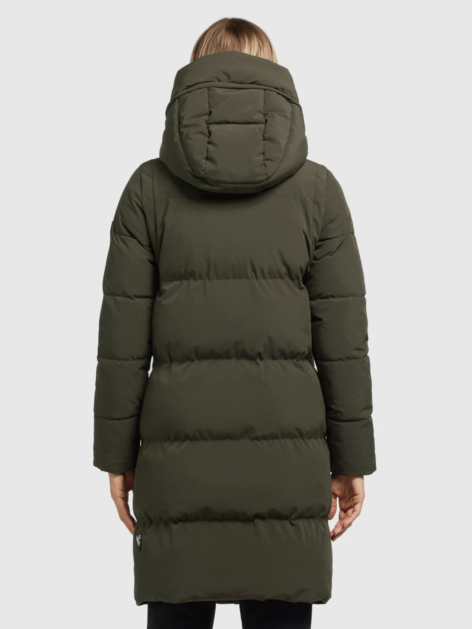 Khujo Tussenmantels Tussenmantel Namita Dames Donkergroen 4 Khujo Tussenmantels Tussenmantel Namita Dames Donkergroen - Afbeelding 4