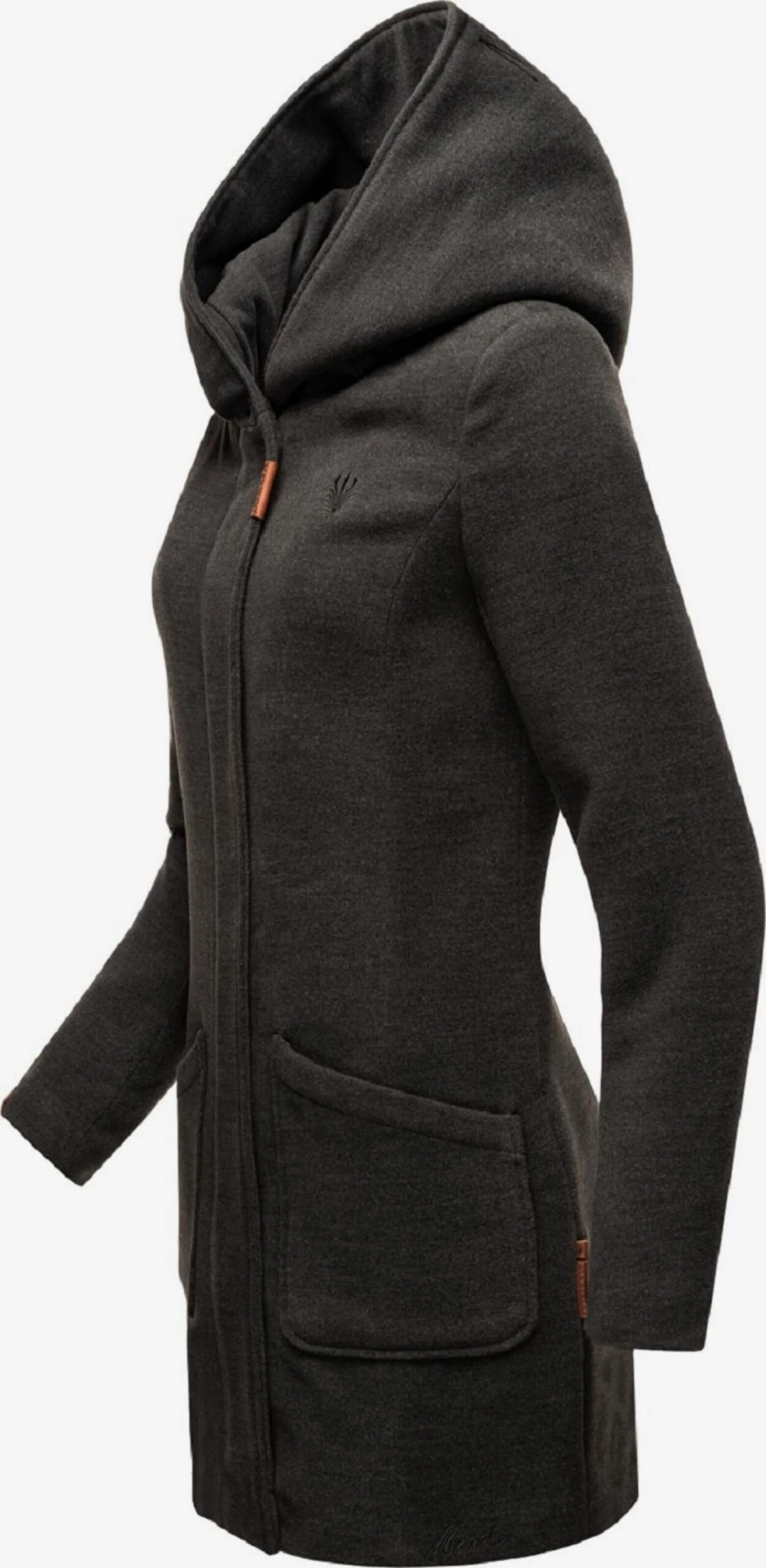 Marikoo Wintermantels Wintermantel Maikoo Dames Zwart 2 Marikoo Wintermantels Wintermantel Maikoo Dames Zwart - Afbeelding 2