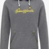 Schmuddelwedda Hoodies Sweatshirt Juist Heren Grijs Gemêleerd