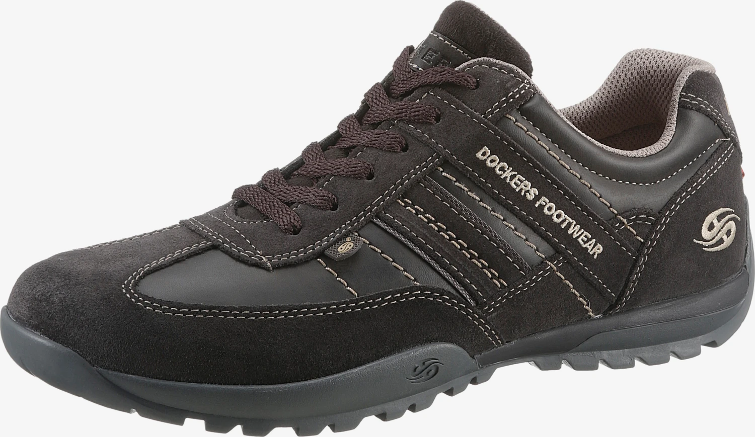 Dockers By Gerli Sportieve Veterschoenen Sportieve Veterschoen Heren Donkerbruin 1 Dockers By Gerli Sportieve Veterschoenen Sportieve Veterschoen Heren Donkerbruin