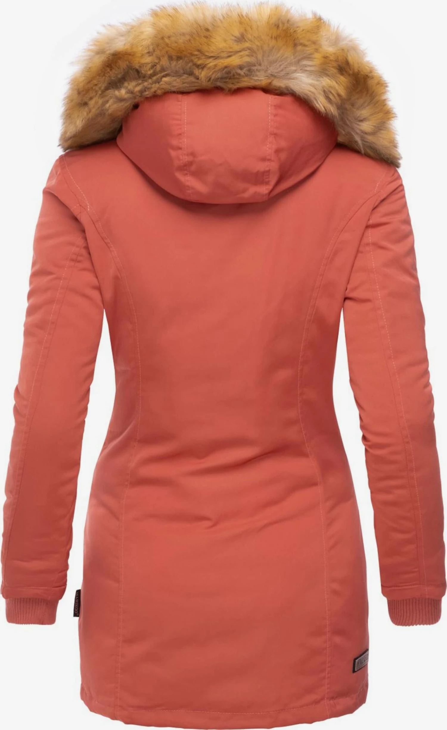 Marikoo Parkas Winterparka Karmaa Dames Zalm Roze 2 Marikoo Parkas Winterparka Karmaa Dames Zalm Roze - Afbeelding 2