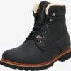 Panama Jack Boots & Laarzen Veterboots Panama Aviator Heren Zwart