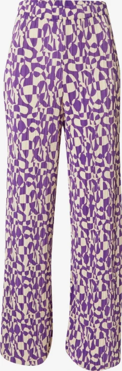 Monki Pantalons Wide Leg Broek Dames Lila