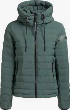 Khujo Tussenjassen Tussenjas Lovina4 Matt Dames Smaragd