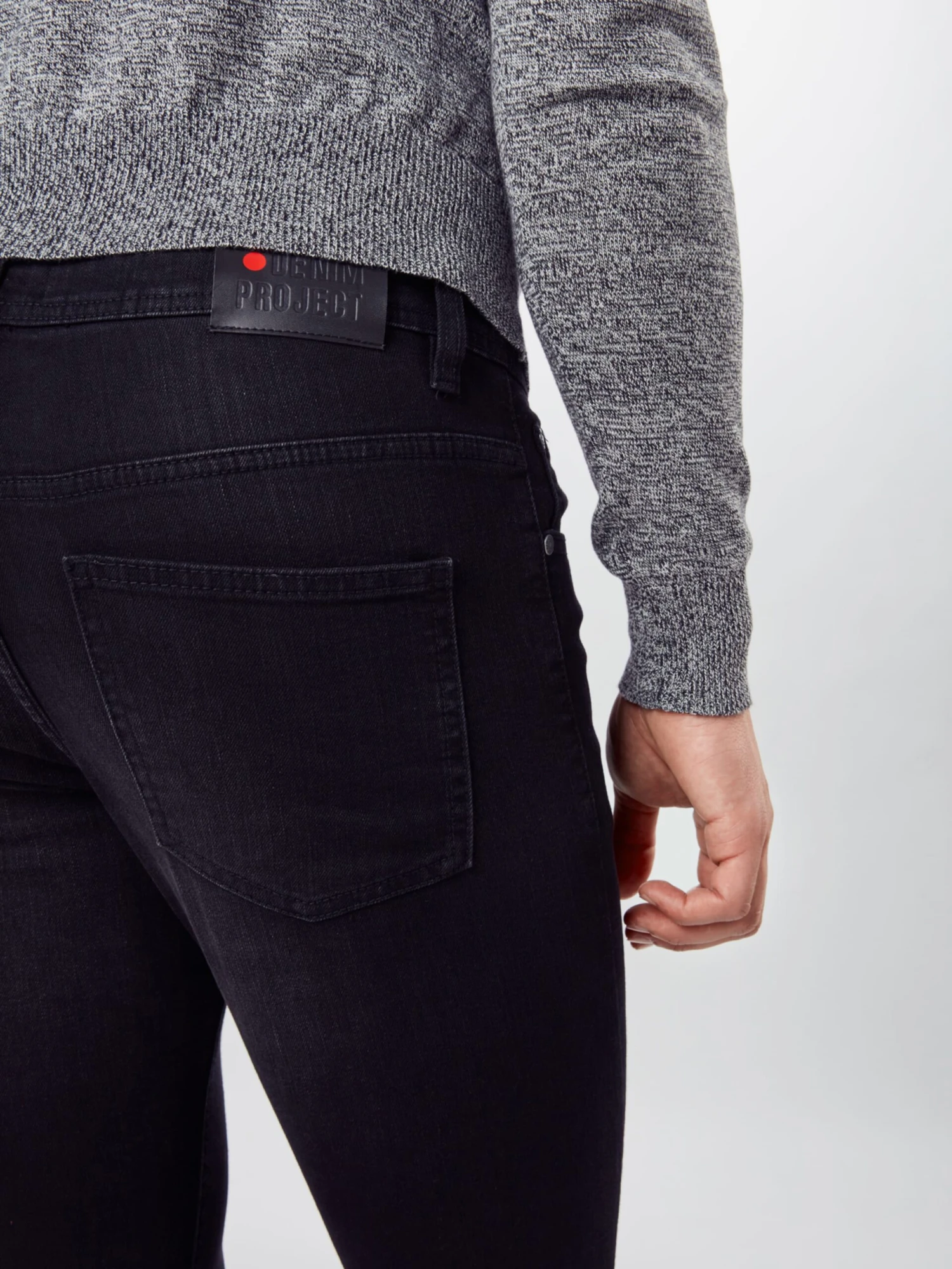 Denim Project Jeans Skinny Jeans MR. BLACK Heren Zwart 5 Denim Project Jeans Skinny Jeans MR. BLACK Heren Zwart - Afbeelding 5