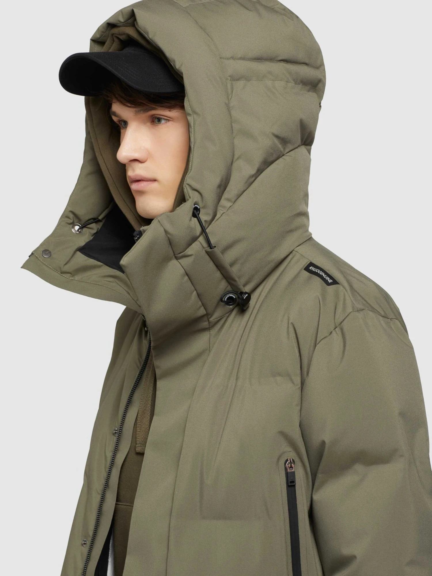 Khujo Wintermantels Winterjas Slow Heren Olijfgroen 7 Khujo Wintermantels Winterjas Slow Heren Olijfgroen - Afbeelding 7