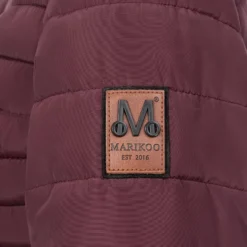 Marikoo Winterjassen Winterjas Amber Dames Wijnrood -Kleding Verkoop Winkel 42a95e2c882ab904b57cb0e2843efb38