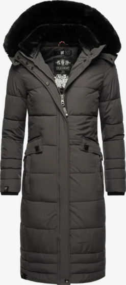 Navahoo Wintermantels Wintermantel Fahmiyaa Dames Antraciet