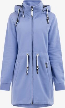 Schmuddelwedda Sweatvesten Sweatvest Yasanna Dames Violetblauw