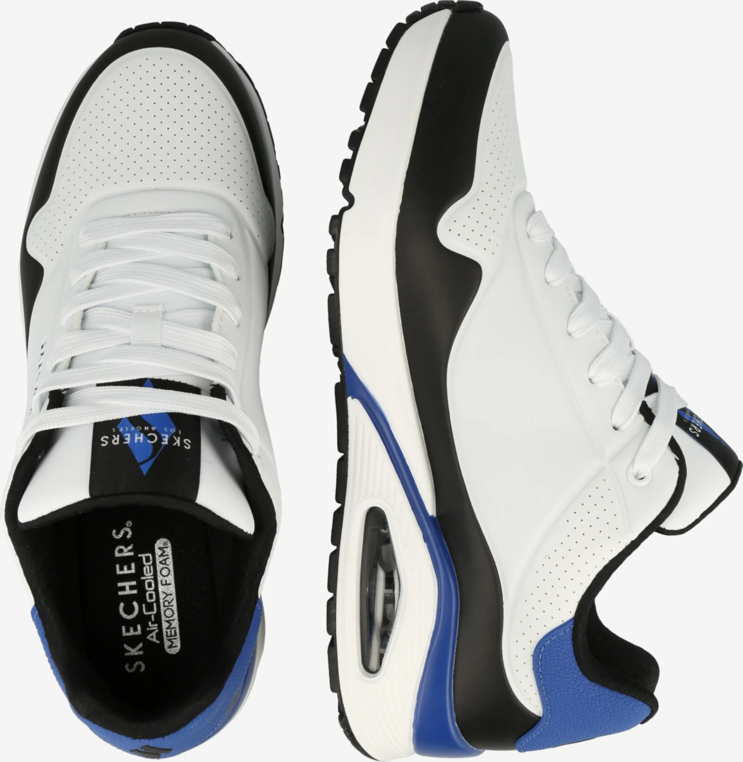 Skechers Casual Sneakers Sneakers Laag Uno Back Lit Heren Wit 2 Skechers Casual Sneakers Sneakers Laag Uno Back Lit Heren Wit - Afbeelding 2