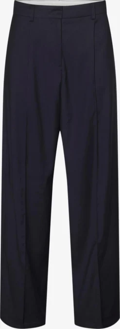 Vero Moda Bandplooibroeken Regular Bandplooibroek MIRALEA Dames Navy