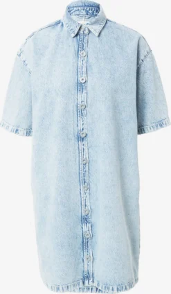 Mustang Blousejurken Blousejurk Perry Dames Blauw