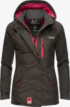 Marikoo Outdoor Jassen Functionele Jas Rabeaa Dames Antraciet