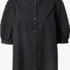 MOSS COPENHAGEN Blouses Met Korte Mouw Blouse Maribel Dames Zwart