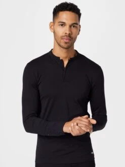 DRYKORN Longsleeves Shirt KENO Heren Zwart -Kleding Verkoop Winkel 500960539ffcc1261859104fc175eeb6 scaled