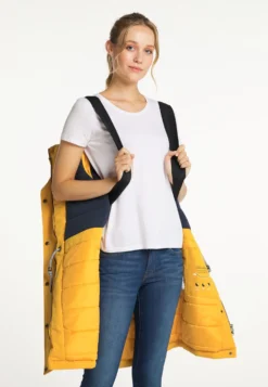 Schmuddelwedda Wintermantels Wintermantel Dames Mosterd -Kleding Verkoop Winkel 56ce7f2251c407d8af3e2c114e173694 scaled