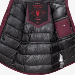 Navahoo Winterjassen Winterjas Laura Dames Bourgogne -Kleding Verkoop Winkel 597b526aae50a3e81efeda1bd647ba1a