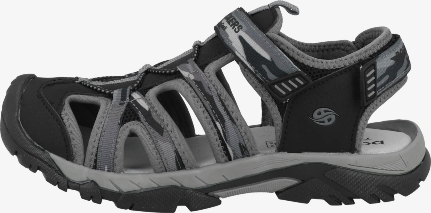 Dockers By Gerli Sandalen Open Schoenen 50BH601 Kinderen Lichtgrijs / Donkergrijs 2 Dockers By Gerli Sandalen Open Schoenen 50BH601 Kinderen Lichtgrijs / Donkergrijs - Afbeelding 2