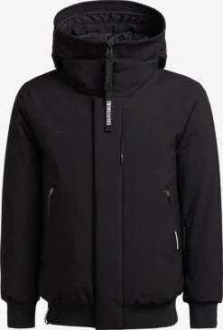 Khujo Winterjassen Winterjas Wayer Heren Zwart