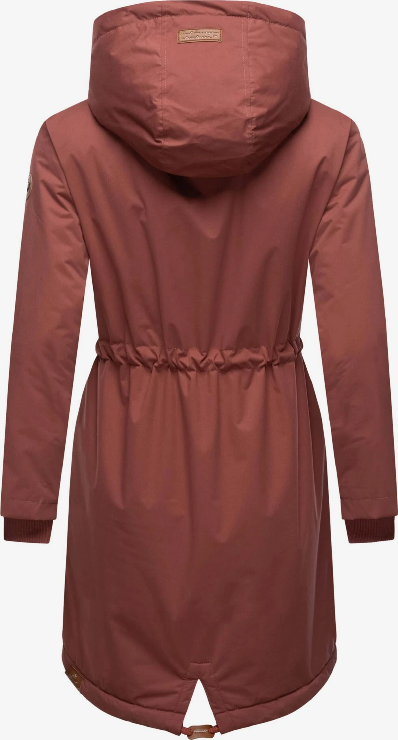 Ragwear Parkas Winterparka Crescend Dames Roestbruin 4 Ragwear Parkas Winterparka Crescend Dames Roestbruin - Afbeelding 4
