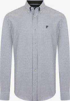 Casual Overhemden Regular Fit Overhemd Kendrick Heren Grijs