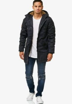 Indicode Jeans Parkas Winterparka Bardsley Heren Navy -Kleding Verkoop Winkel 68f9385c32016203e0d64fca91885b56 scaled