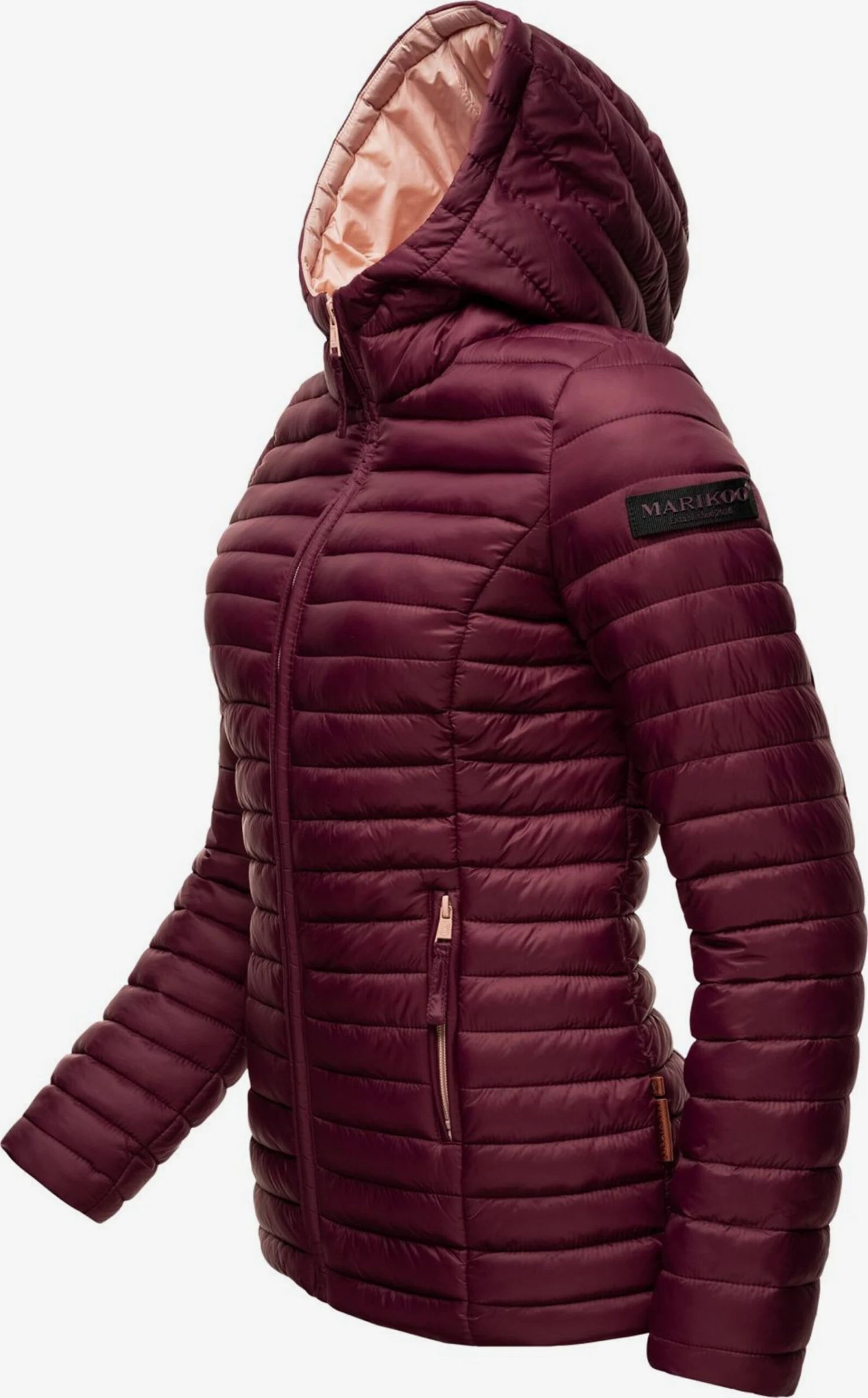 Marikoo Tussenjassen Tussenjas Asraa Dames Bordeaux 2 Marikoo Tussenjassen Tussenjas Asraa Dames Bordeaux - Afbeelding 2