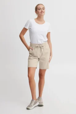 OXMO Shorts Regular Broek Daniella Dames Grijs -Kleding Verkoop Winkel 7261e4b6a01c152d5c99d531a03c371f scaled