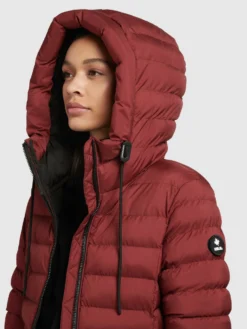 Khujo Wintermantels Wintermantel Mimi Dames Roestrood -Kleding Verkoop Winkel 7527d489c8287c4451e07515d4cc4525 scaled