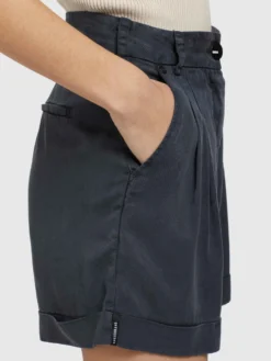 Khujo Shorts Loosefit Bandplooibroek Elida Dames Donkerblauw -Kleding Verkoop Winkel 799c2ca8d8adc10345077decb231ca09 scaled