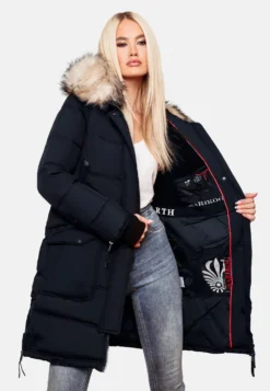 Marikoo Wintermantels Wintermantel Chaskaa Dames Navy -Kleding Verkoop Winkel 79a4653fb43ded0476db9b2860d737ef scaled