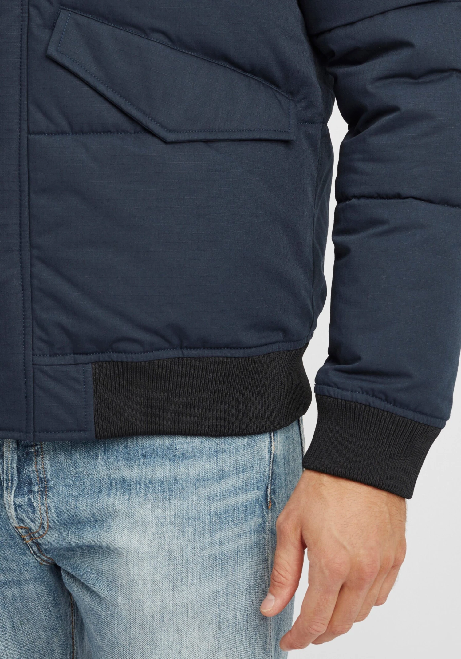 Indicode Jeans Winterjassen Winterjas Ravert Heren Navy 6 Indicode Jeans Winterjassen Winterjas Ravert Heren Navy - Afbeelding 6